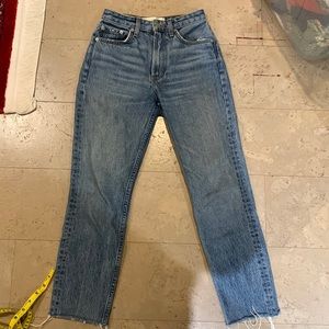Reformation cigarette jeans 23